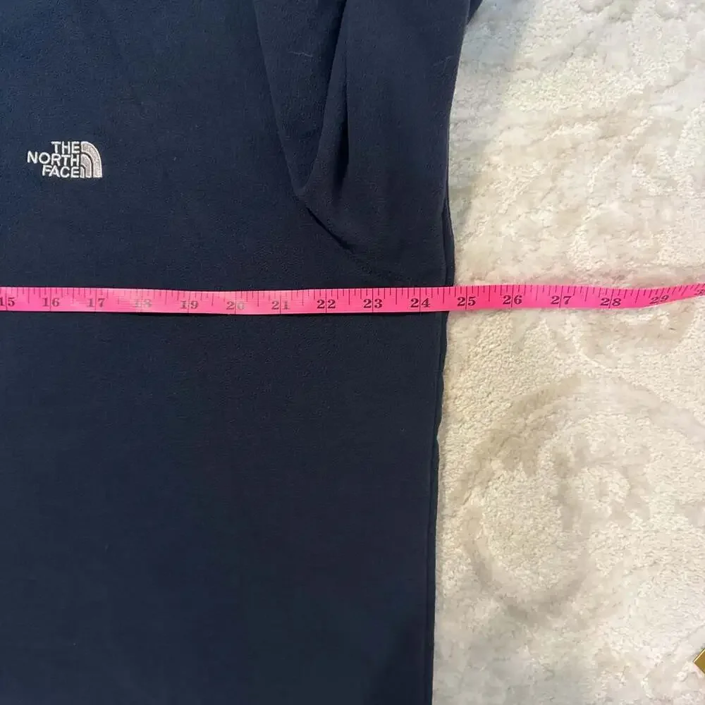The North Face Men’s XL TKA 100 Fleece Quarter Zip Pullover Navy‎ Blue